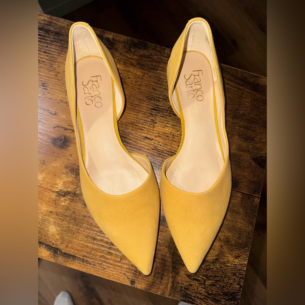 Mustard Yellow Ballet Flats